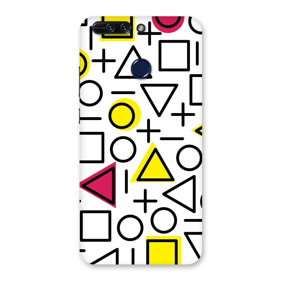 Geometry Pattern Back Case for Honor 8 Pro