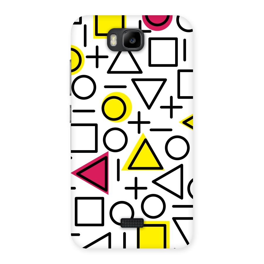 Geometry Pattern Back Case for Honor Bee