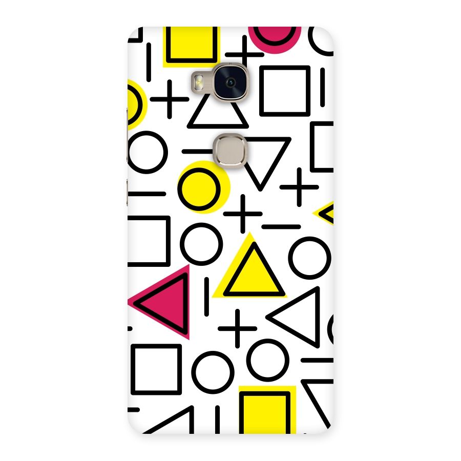 Geometry Pattern Back Case for Huawei Honor 5X