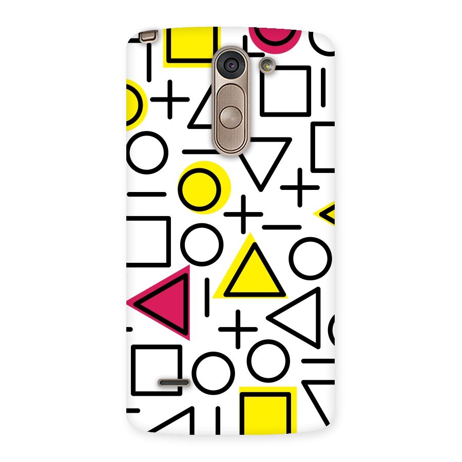 Geometry Pattern Back Case for LG G3 Stylus