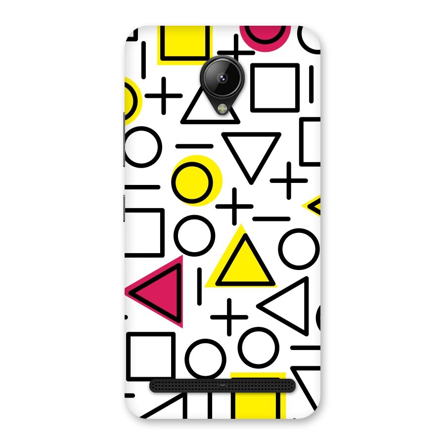 Geometry Pattern Back Case for Lenovo C2