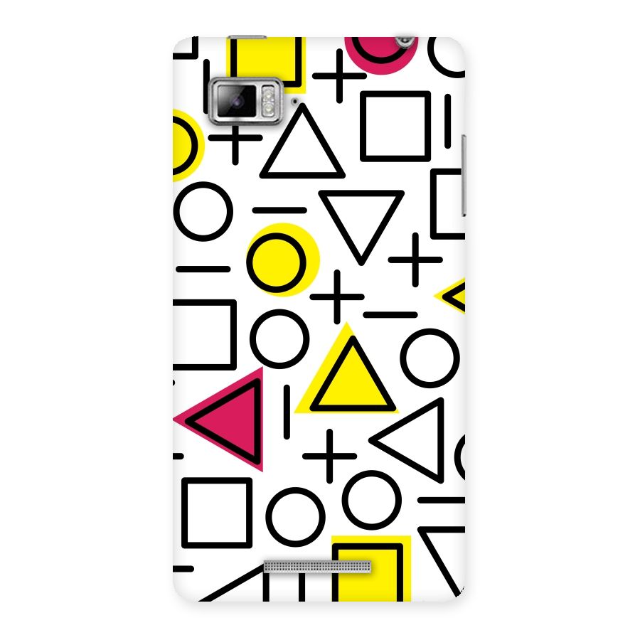 Geometry Pattern Back Case for Lenovo Vibe Z K910