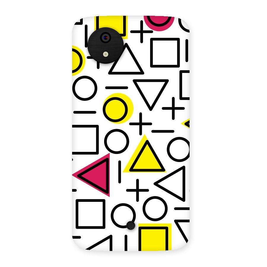 Geometry Pattern Back Case for Micromax Canvas A1