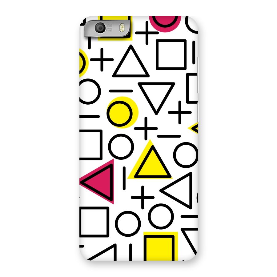 Geometry Pattern Back Case for Micromax Canvas Knight 2