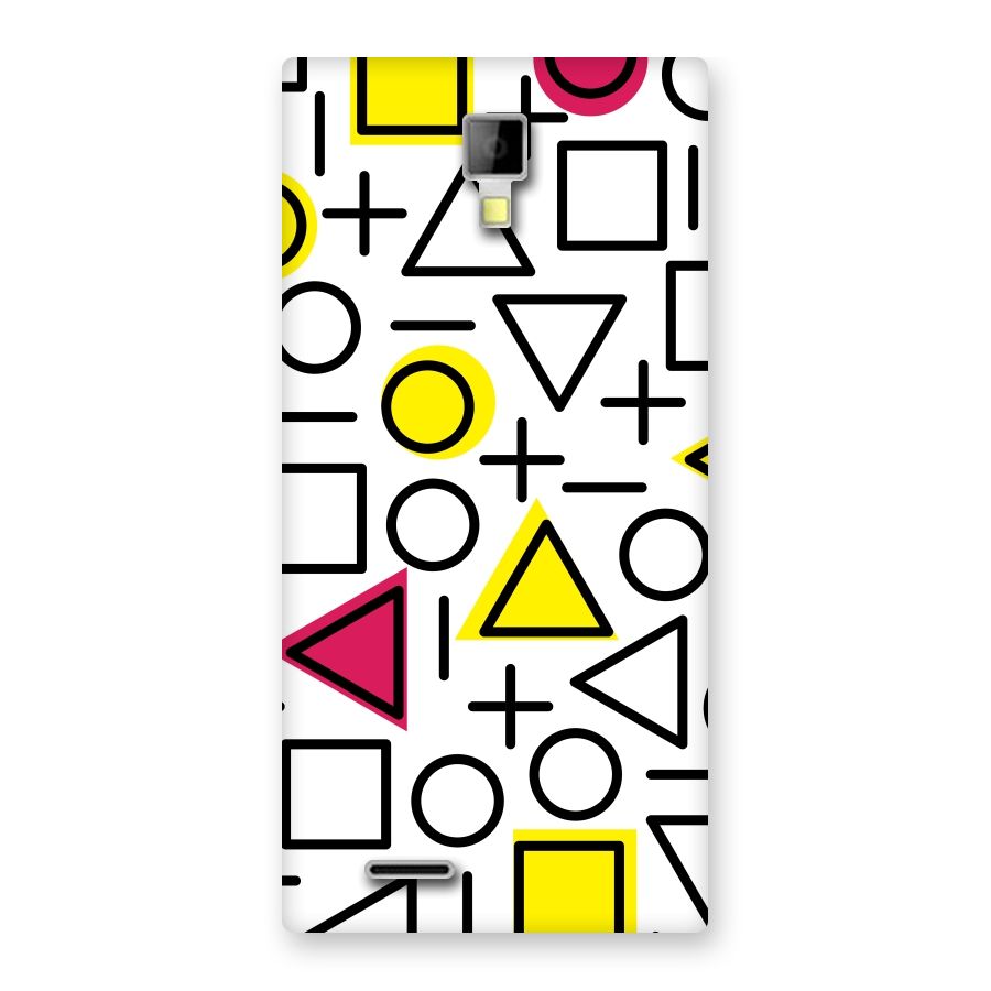 Geometry Pattern Back Case for Micromax Canvas Xpress A99