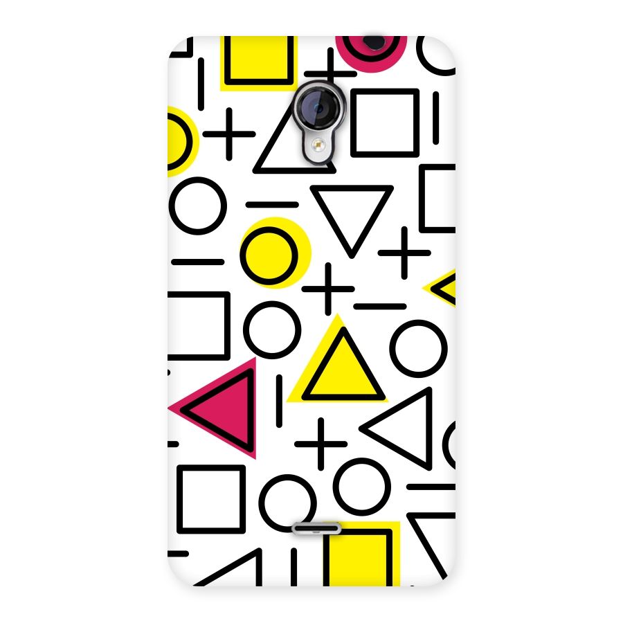 Geometry Pattern Back Case for Micromax Unite 2 A106