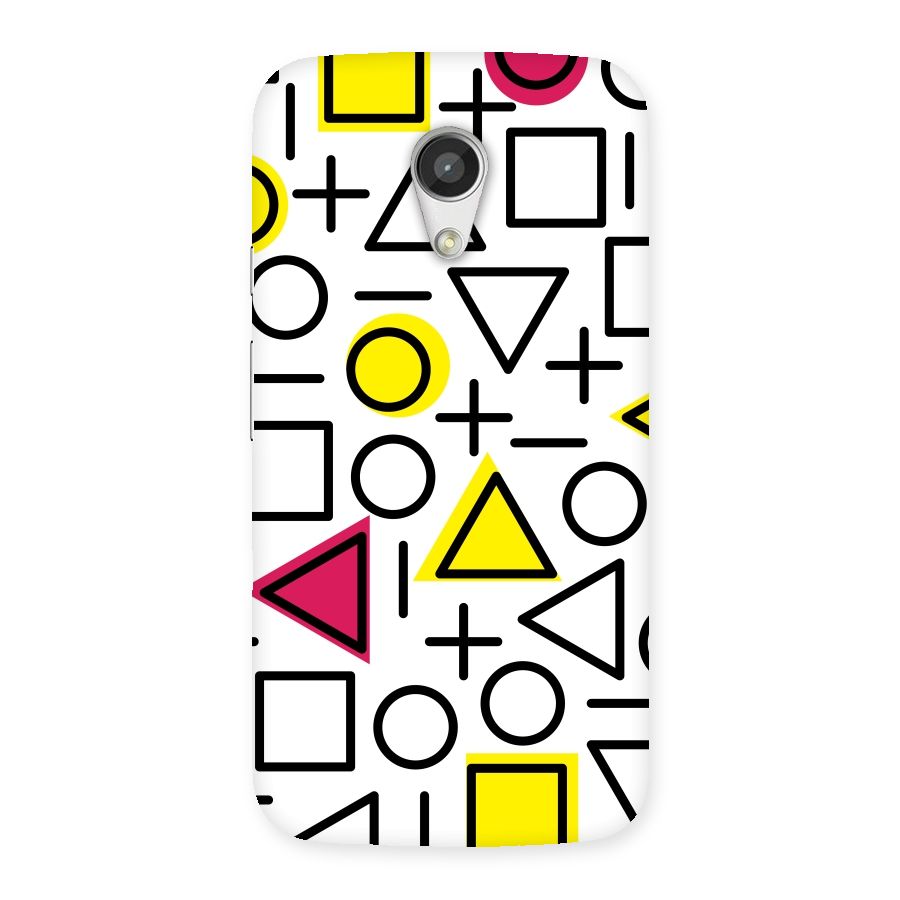 Geometry Pattern Back Case for Moto G 2nd Gen