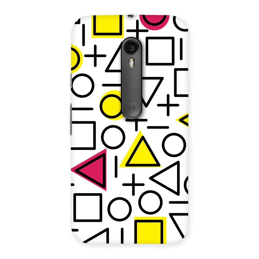 Geometry Pattern Back Case for Moto G Turbo