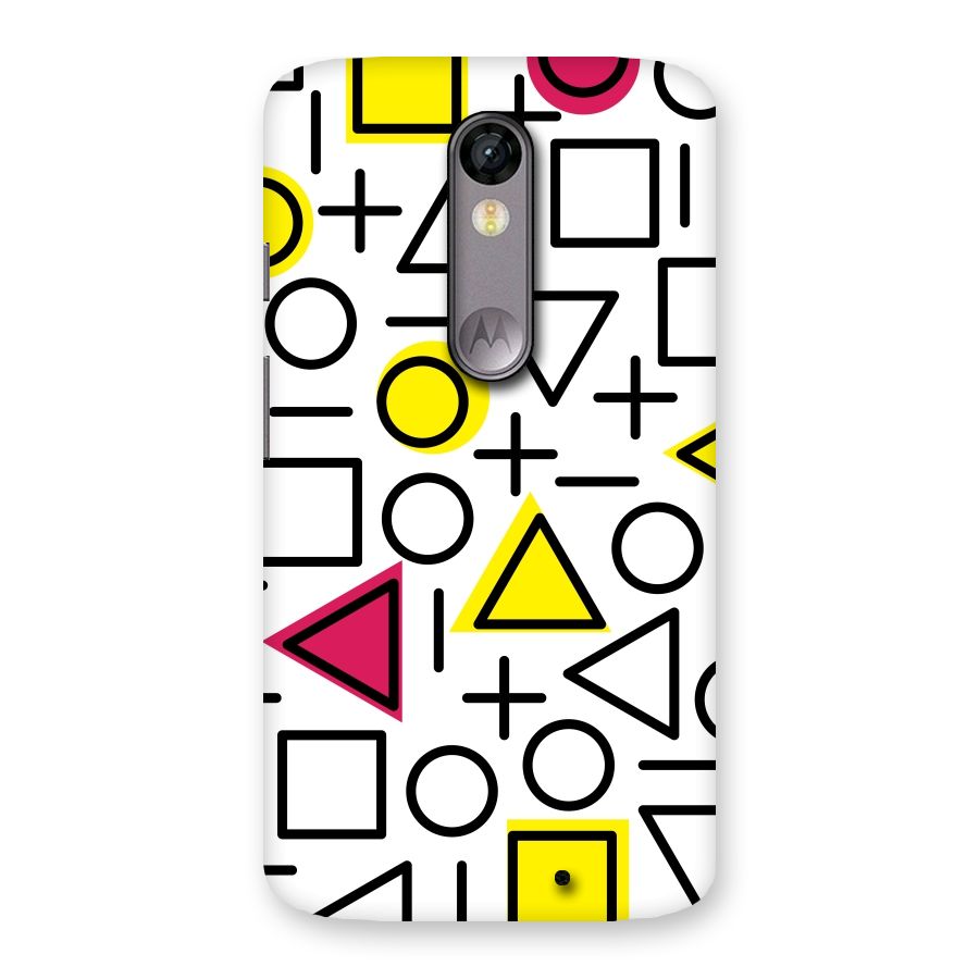 Geometry Pattern Back Case for Moto X Force