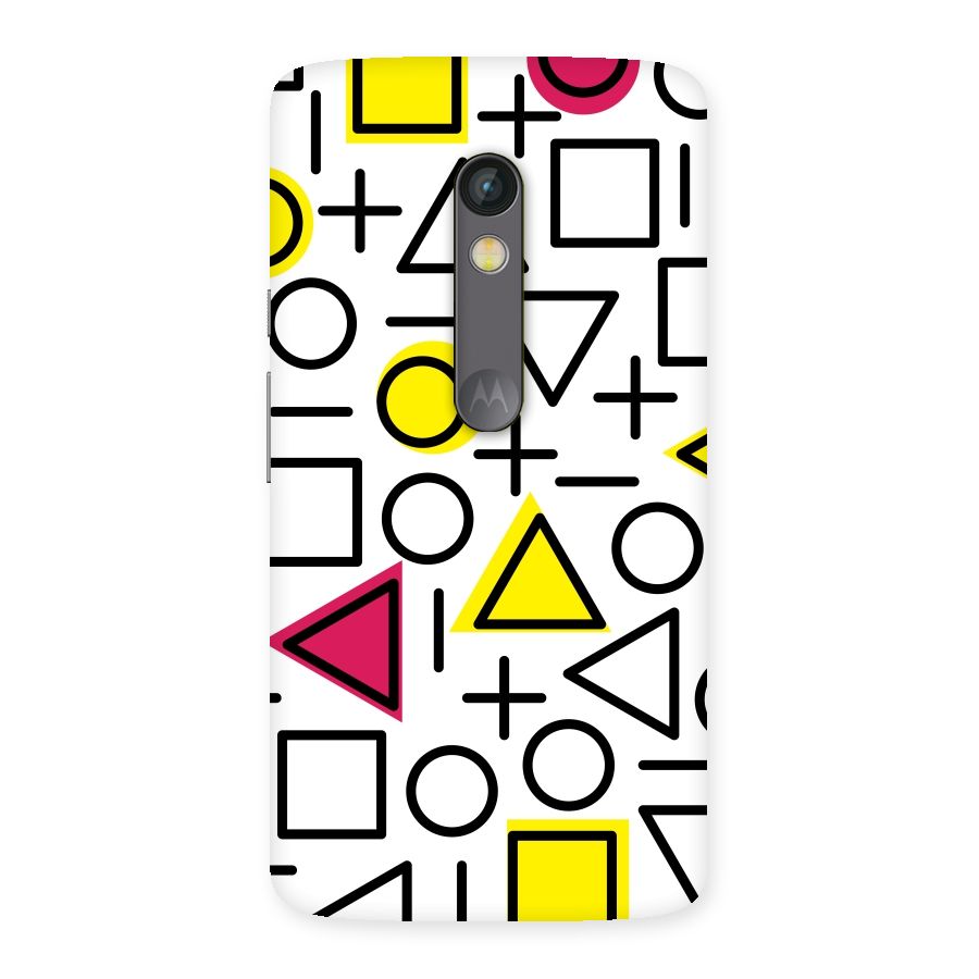 Geometry Pattern Back Case for Moto X Play