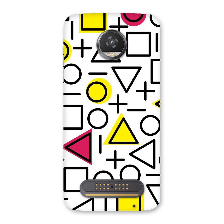 Geometry Pattern Back Case for Moto Z2 Play