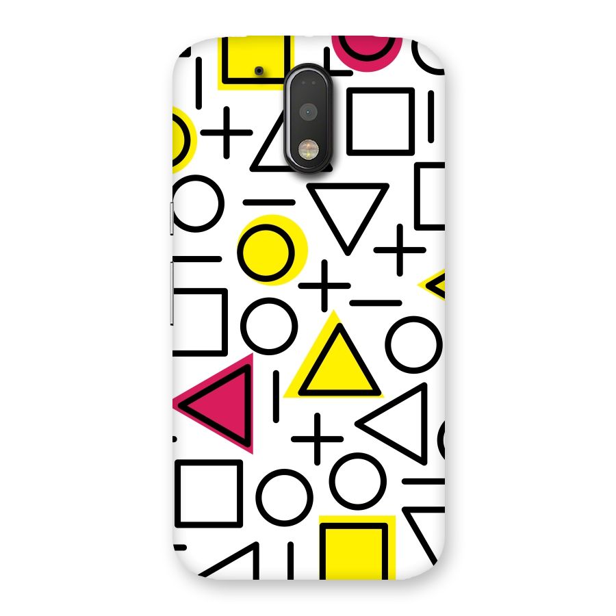 Geometry Pattern Back Case for Motorola Moto G4