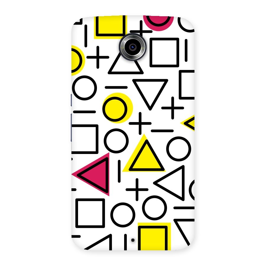 Geometry Pattern Back Case for Nexsus 6