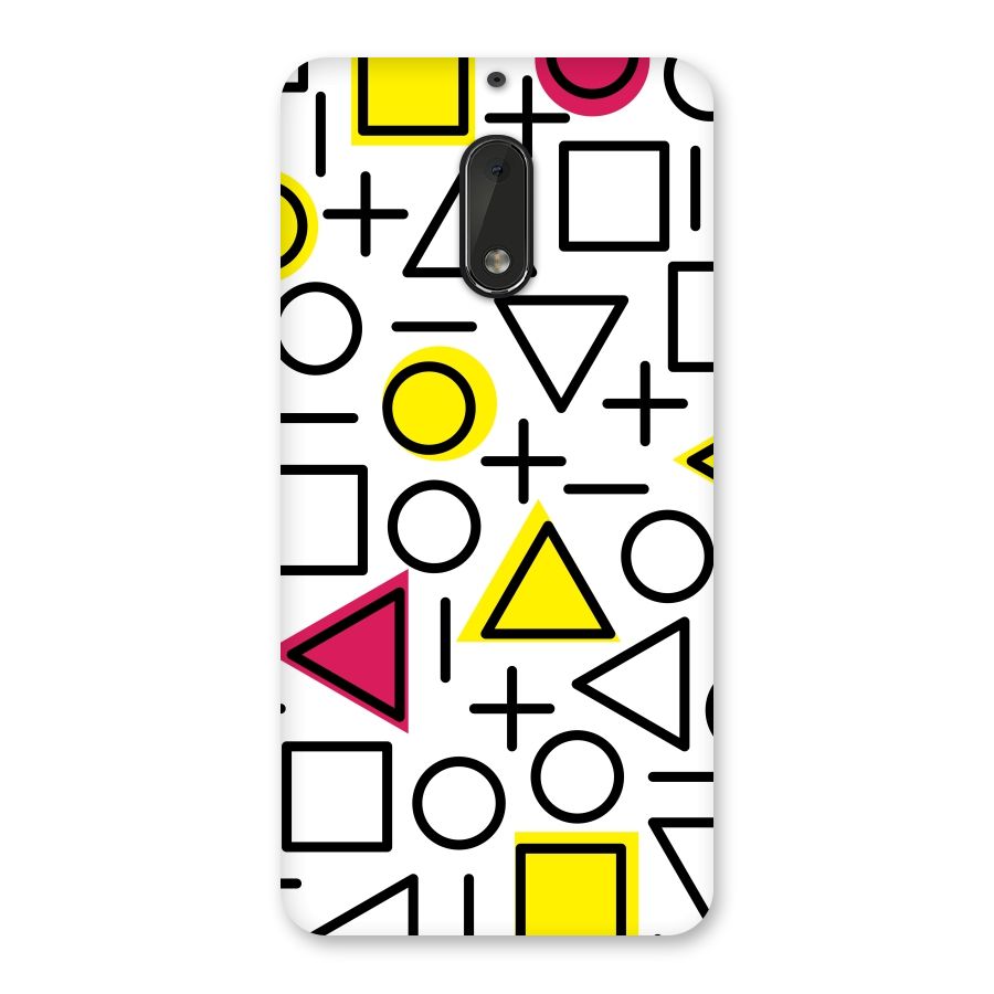 Geometry Pattern Back Case for Nokia 6