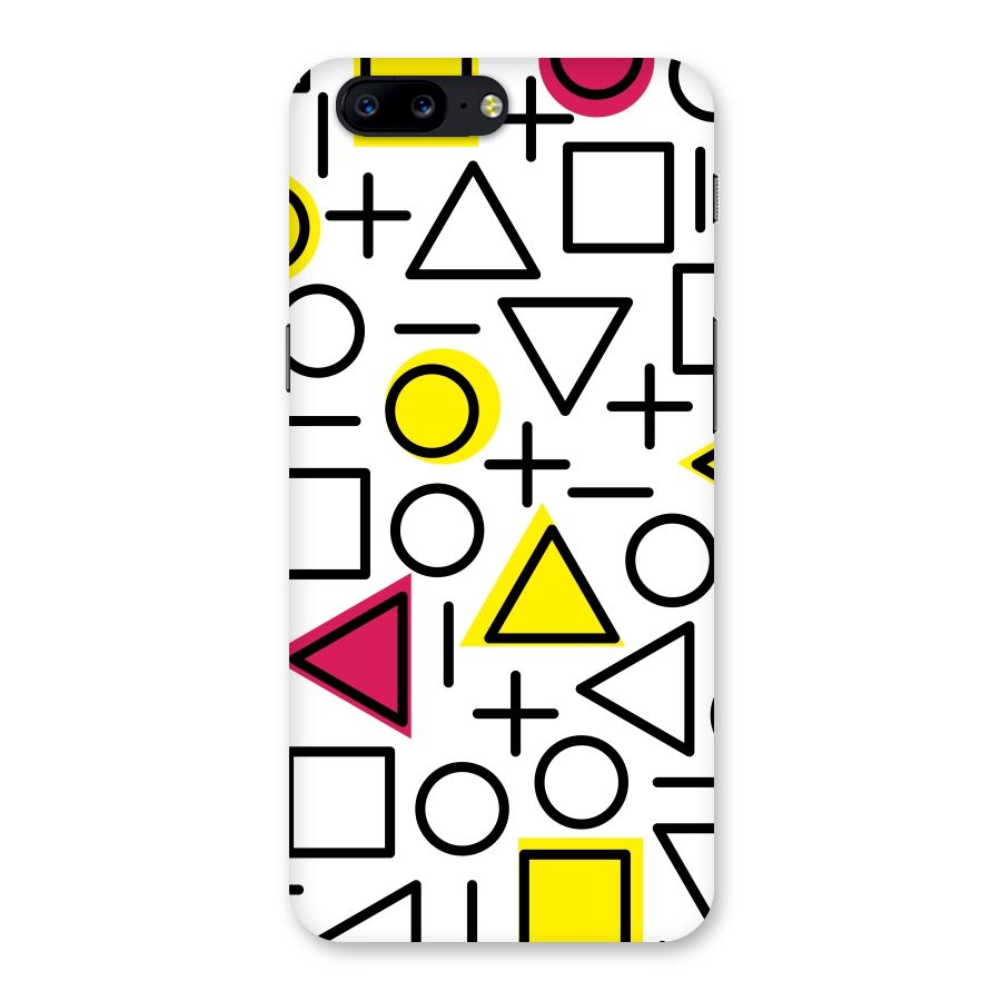 Geometry Pattern Back Case for OnePlus 5