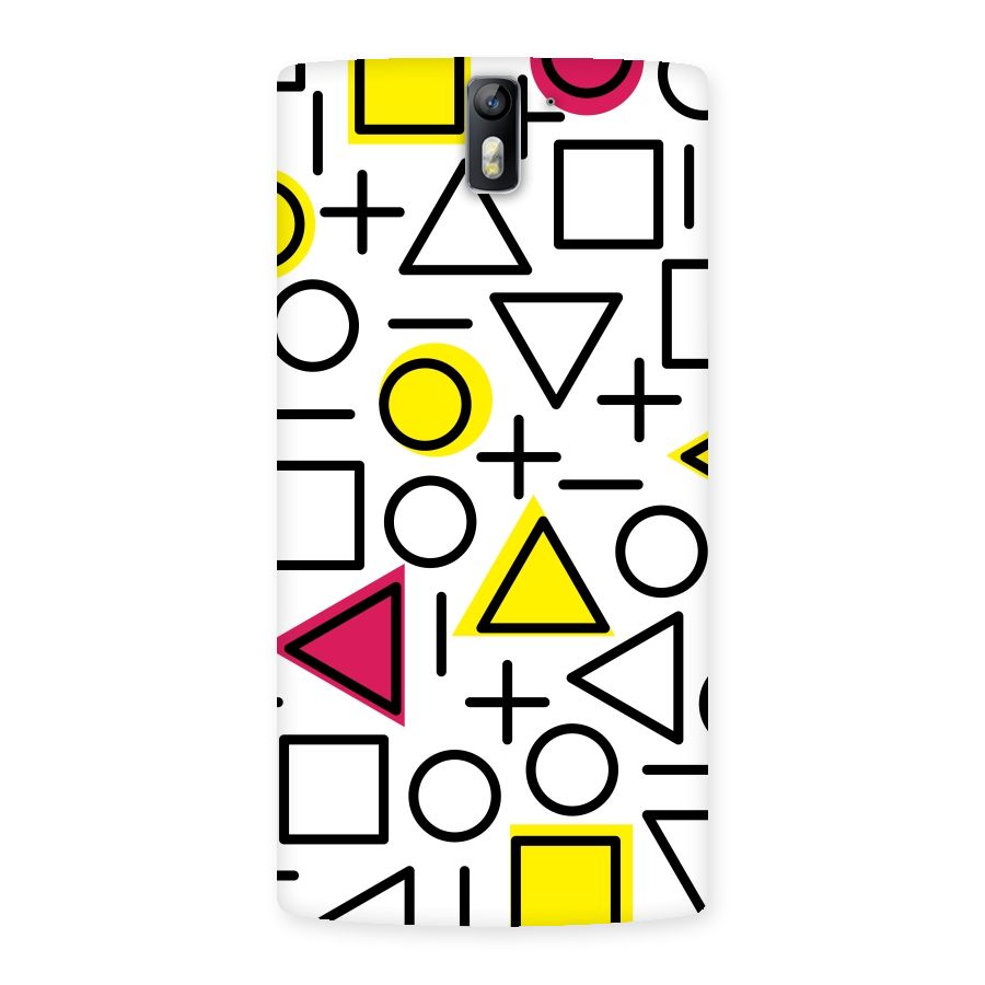 Geometry Pattern Back Case for One Plus One