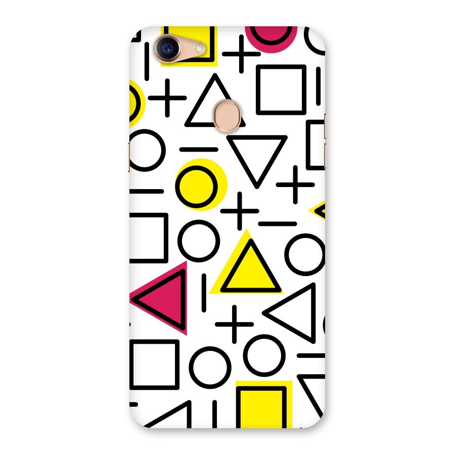 Geometry Pattern Back Case for Oppo F5