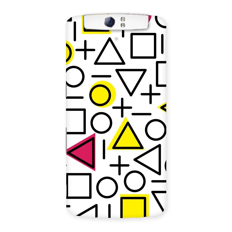 Geometry Pattern Back Case for Oppo N1