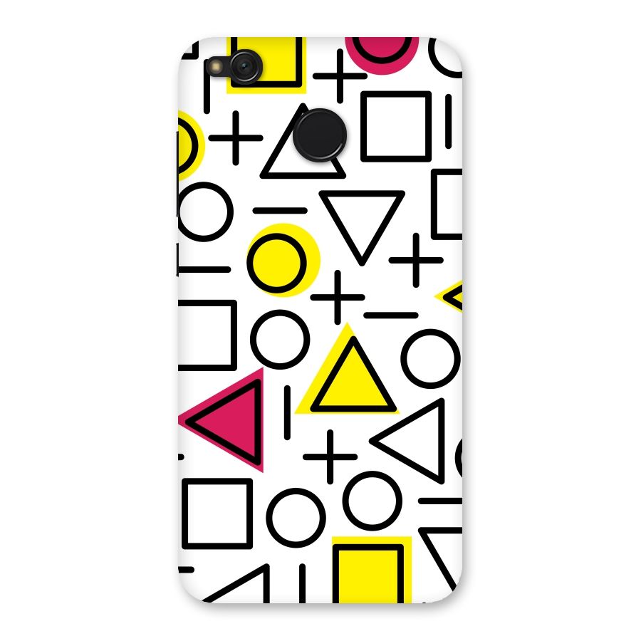 Geometry Pattern Back Case for Redmi 4