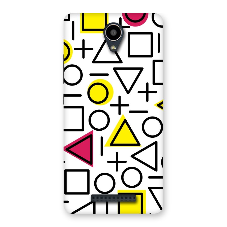 Geometry Pattern Back Case for Redmi Note 2