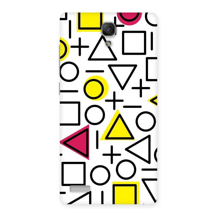 Geometry Pattern Back Case for Redmi Note Prime