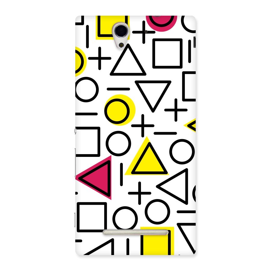 Geometry Pattern Back Case for Sony Xperia C3