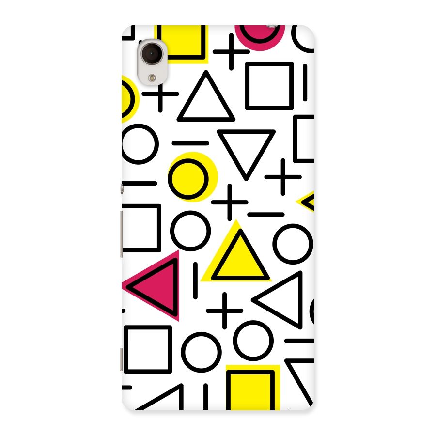 Geometry Pattern Back Case for Sony Xperia M4