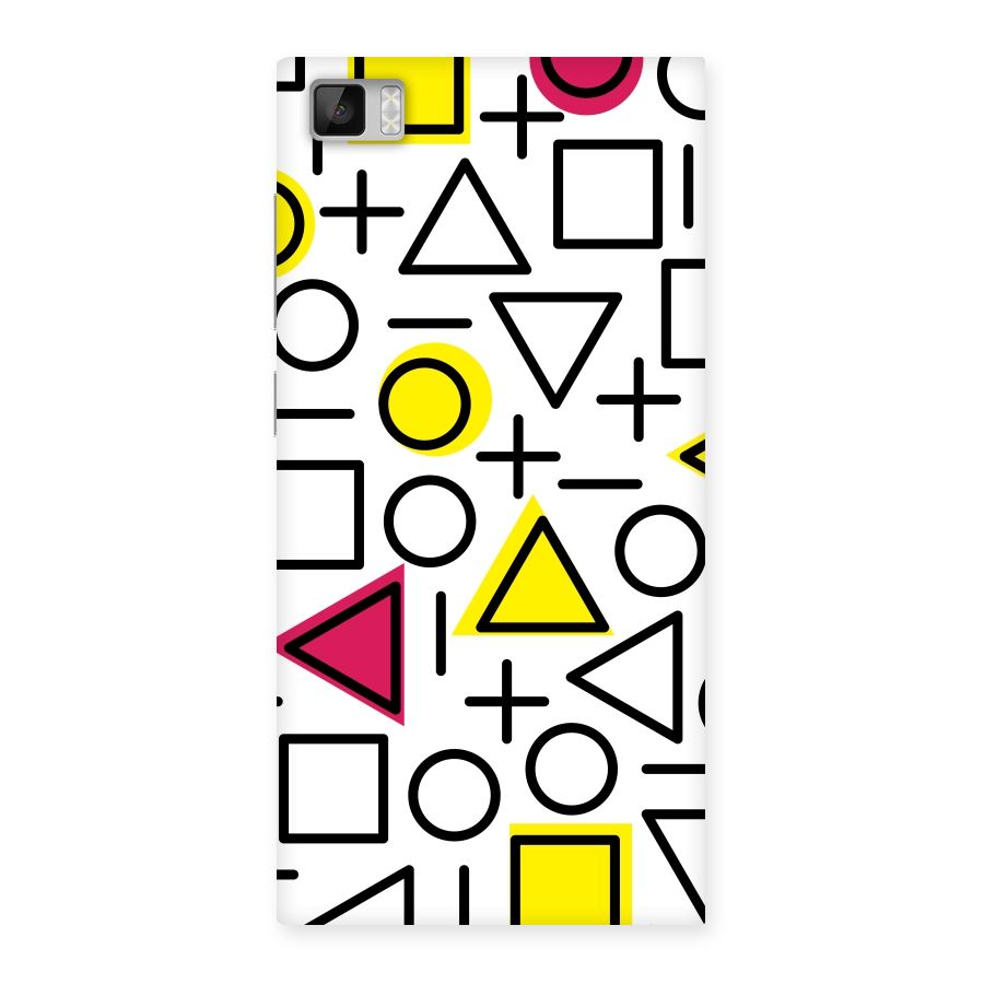 Geometry Pattern Back Case for Xiaomi Mi3