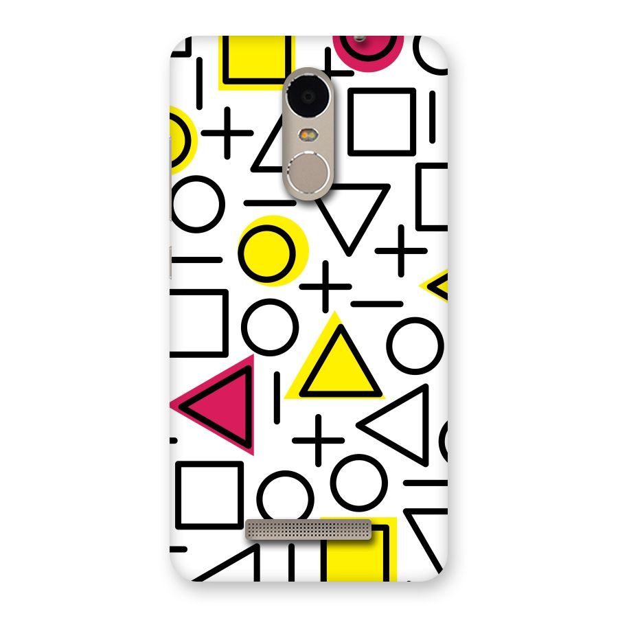 Geometry Pattern Back Case for Xiaomi Redmi Note 3