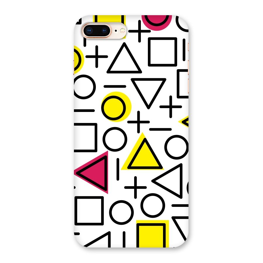 Geometry Pattern Back Case for iPhone 8 Plus