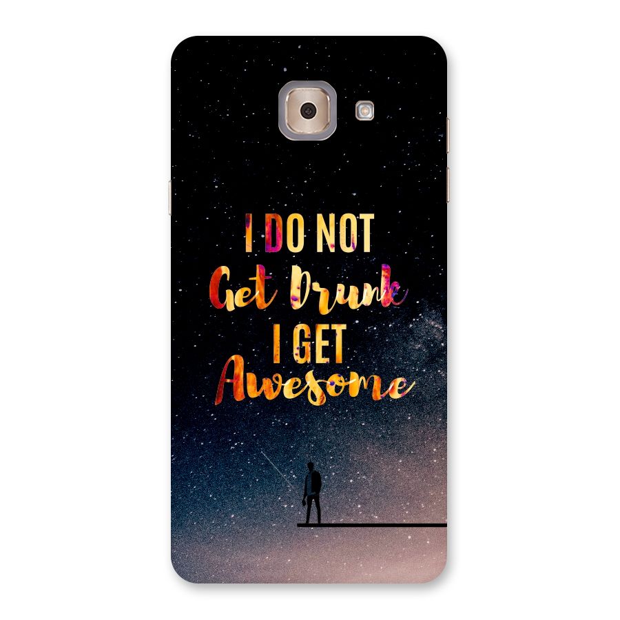 Get Awesome Back Case for Galaxy J7 Max