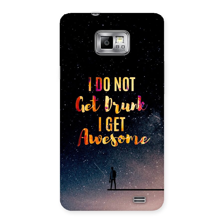 Get Awesome Back Case for Galaxy S2