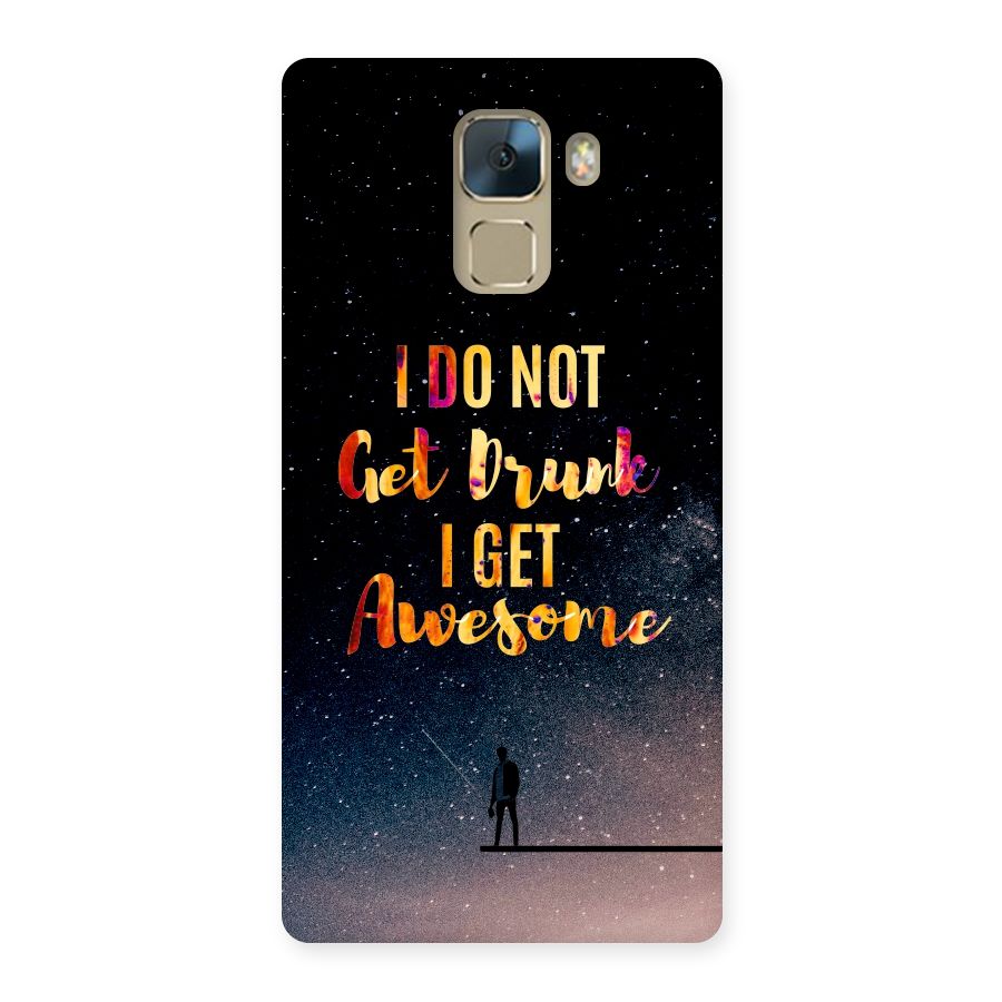 Get Awesome Back Case for Huawei Honor 7