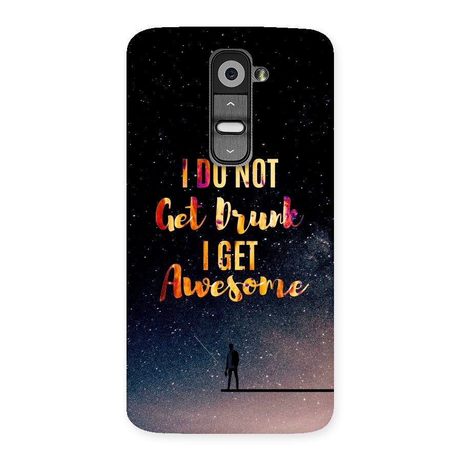 Get Awesome Back Case for LG G2