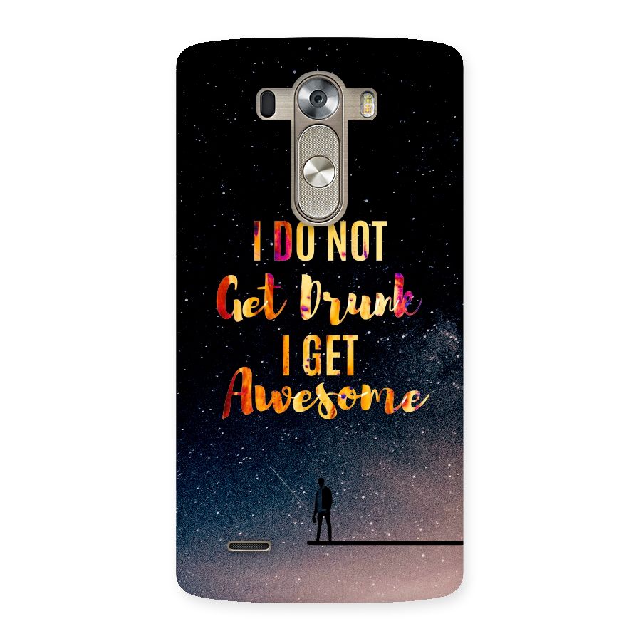 Get Awesome Back Case for LG G3