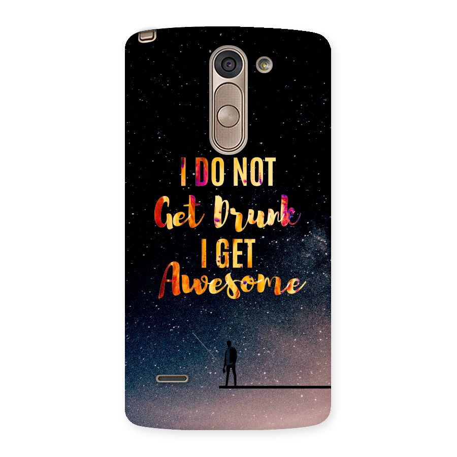Get Awesome Back Case for LG G3 Stylus