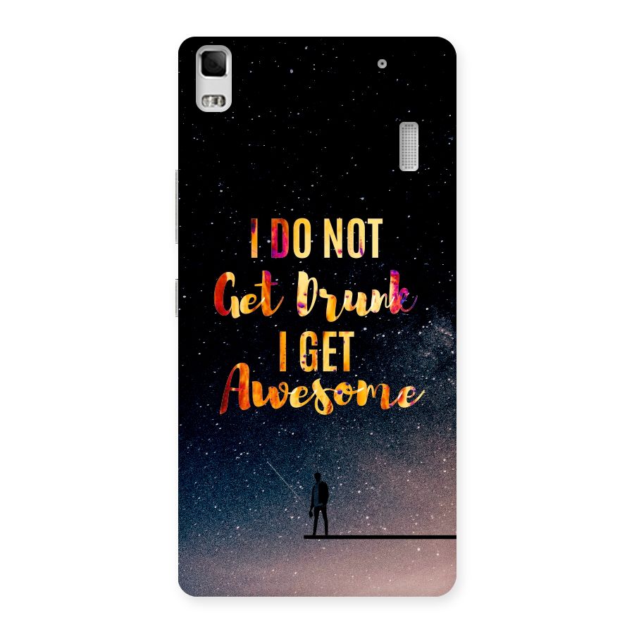 Get Awesome Back Case for Lenovo K3 Note