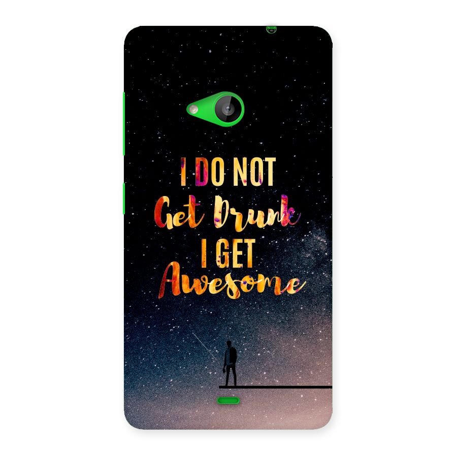 Get Awesome Back Case for Lumia 535