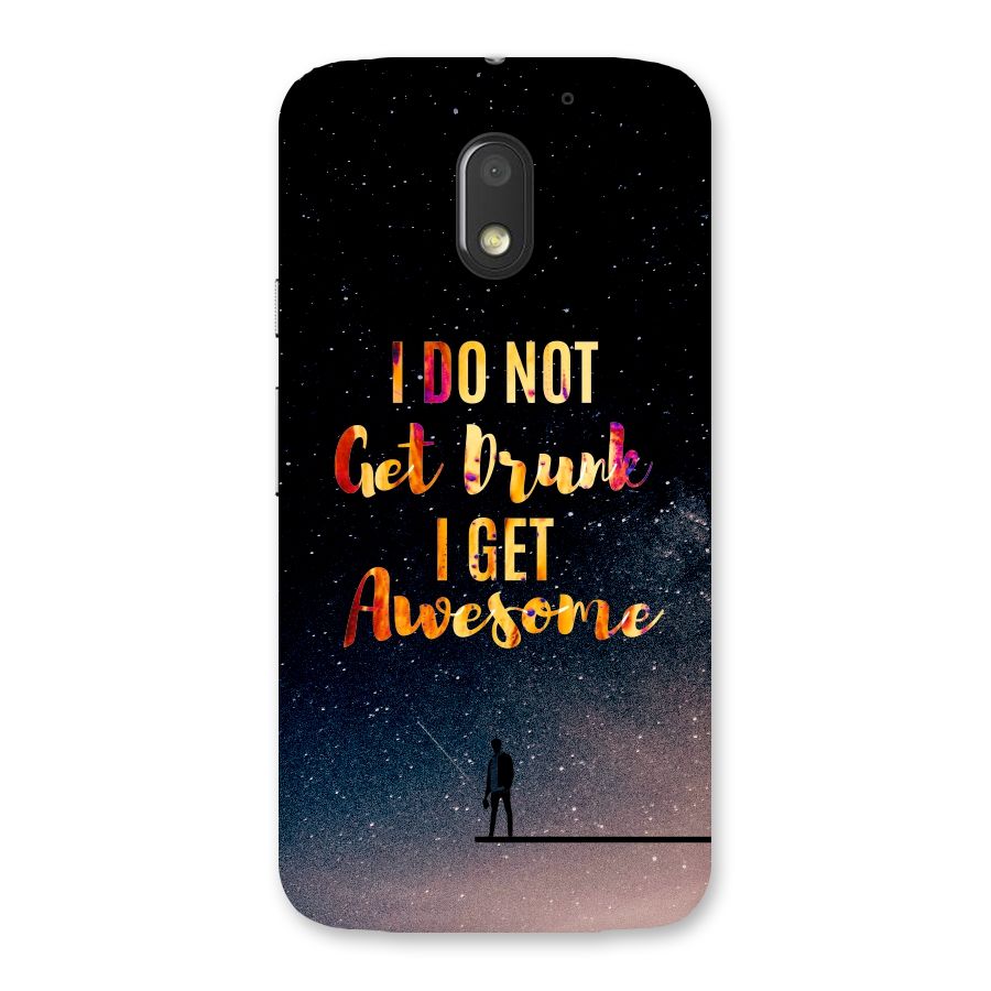 Get Awesome Back Case for Moto E3 Power