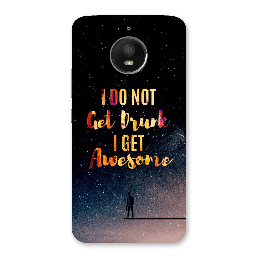 Get Awesome Back Case for Moto E4 Plus
