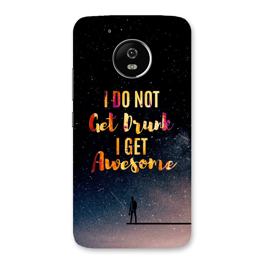 Get Awesome Back Case for Moto G5