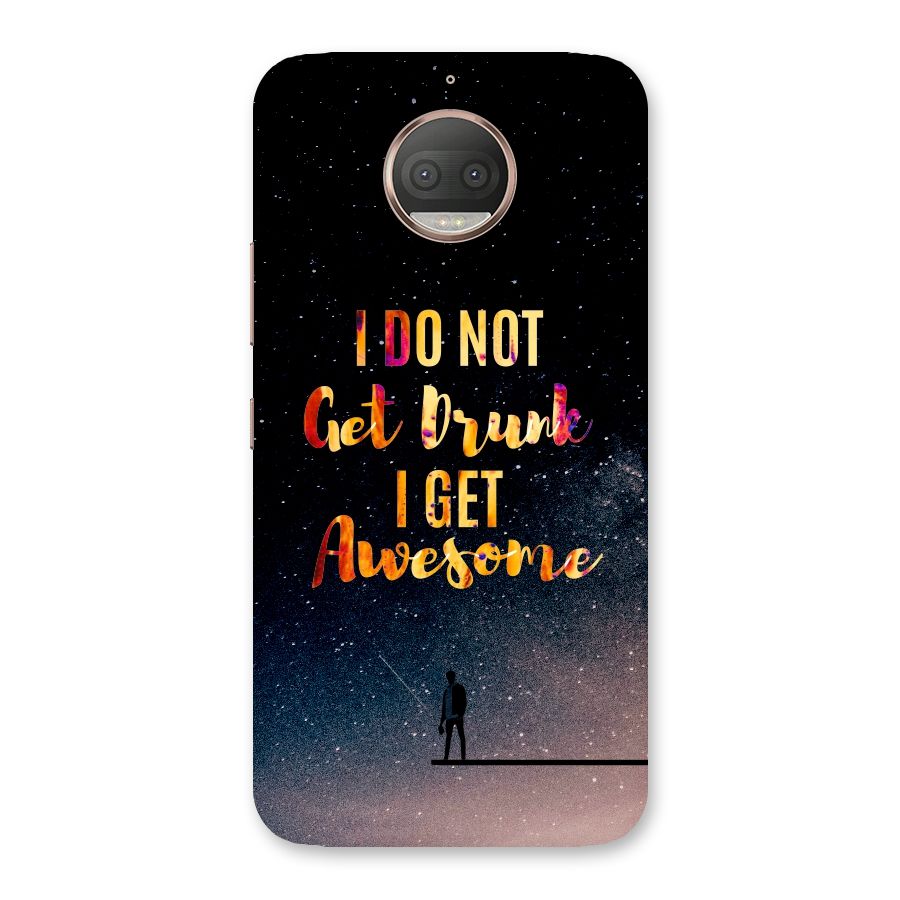 Get Awesome Back Case for Moto G5s Plus