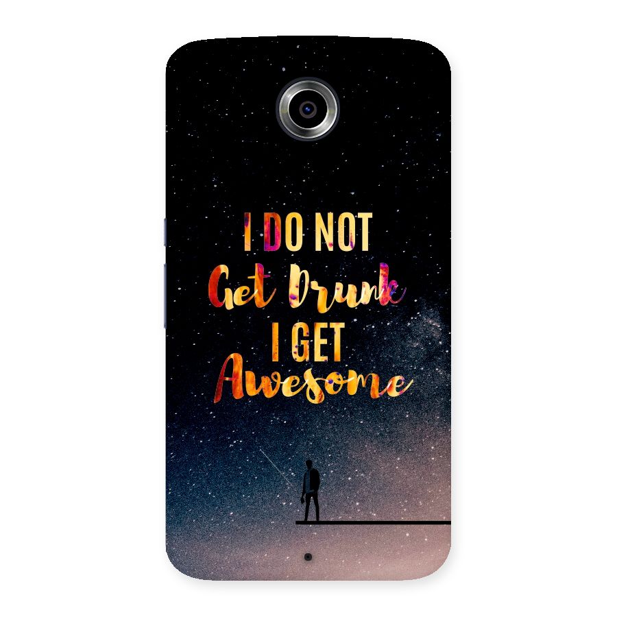 Get Awesome Back Case for Nexsus 6
