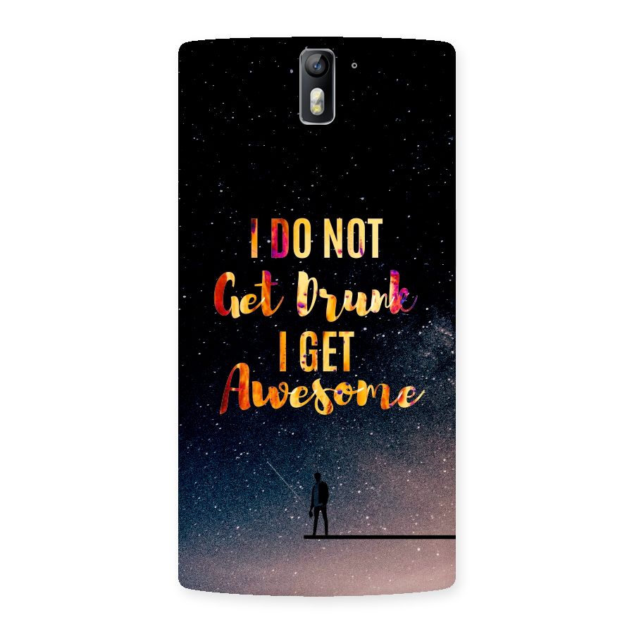 Get Awesome Back Case for One Plus One
