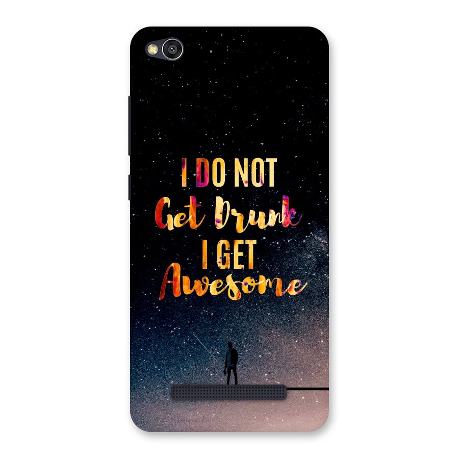 Get Awesome Back Case for Redmi 4A