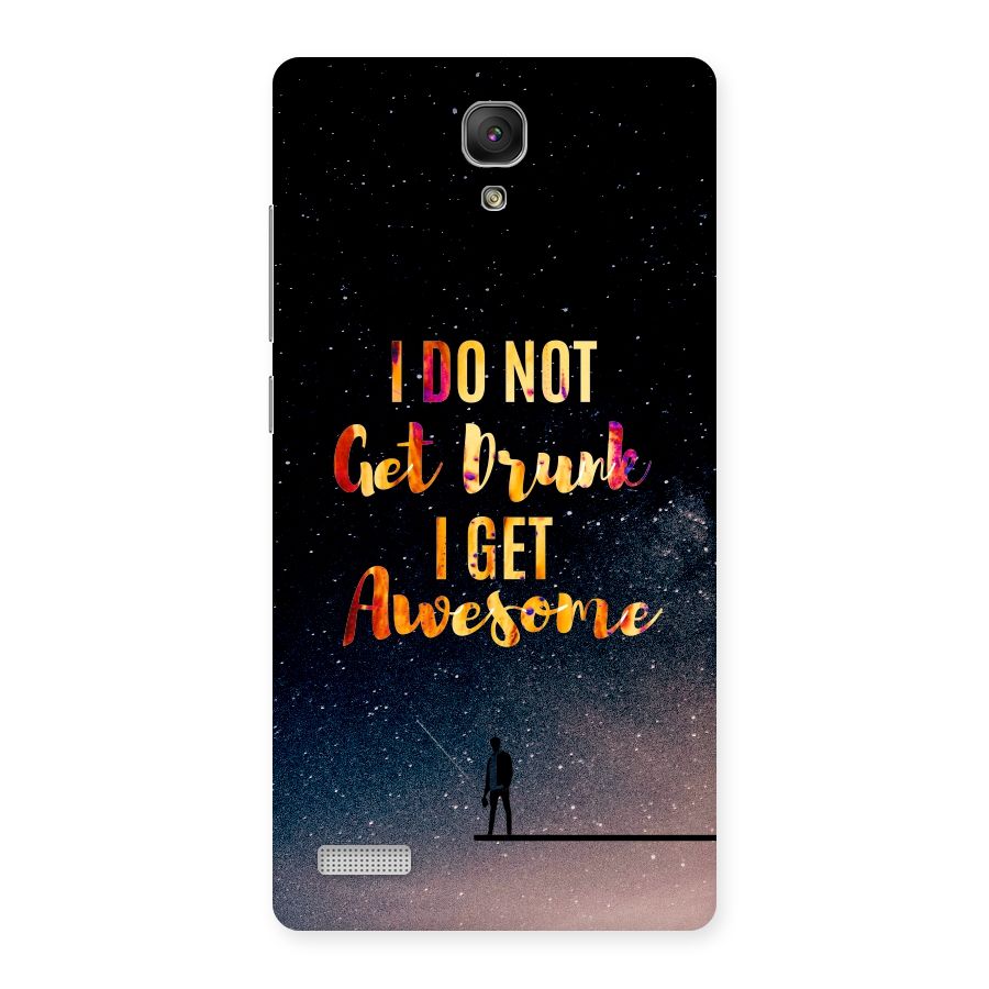 Get Awesome Back Case for Redmi Note Prime