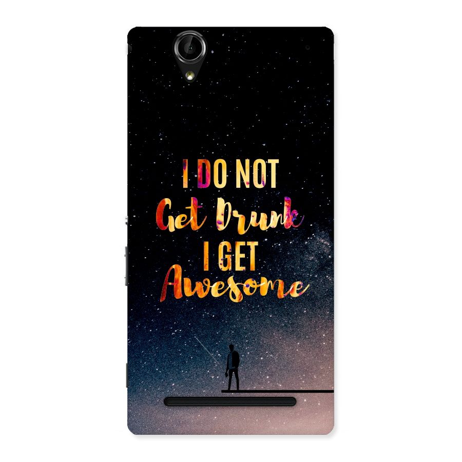 Get Awesome Back Case for Sony Xperia T2