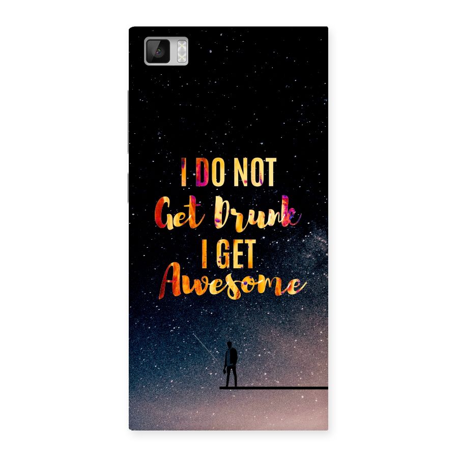 Get Awesome Back Case for Xiaomi Mi3