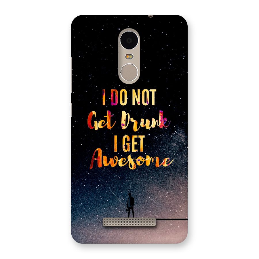 Get Awesome Back Case for Xiaomi Redmi Note 3