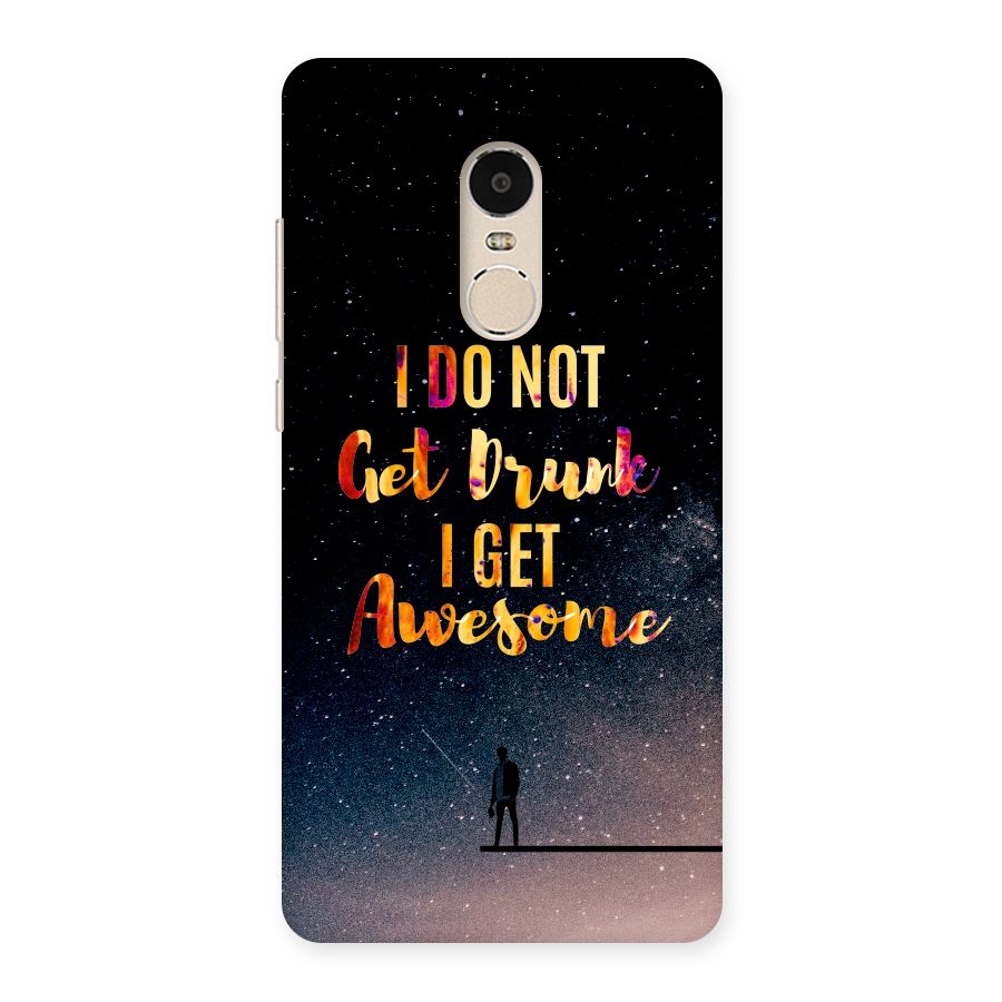 Get Awesome Back Case for Xiaomi Redmi Note 4